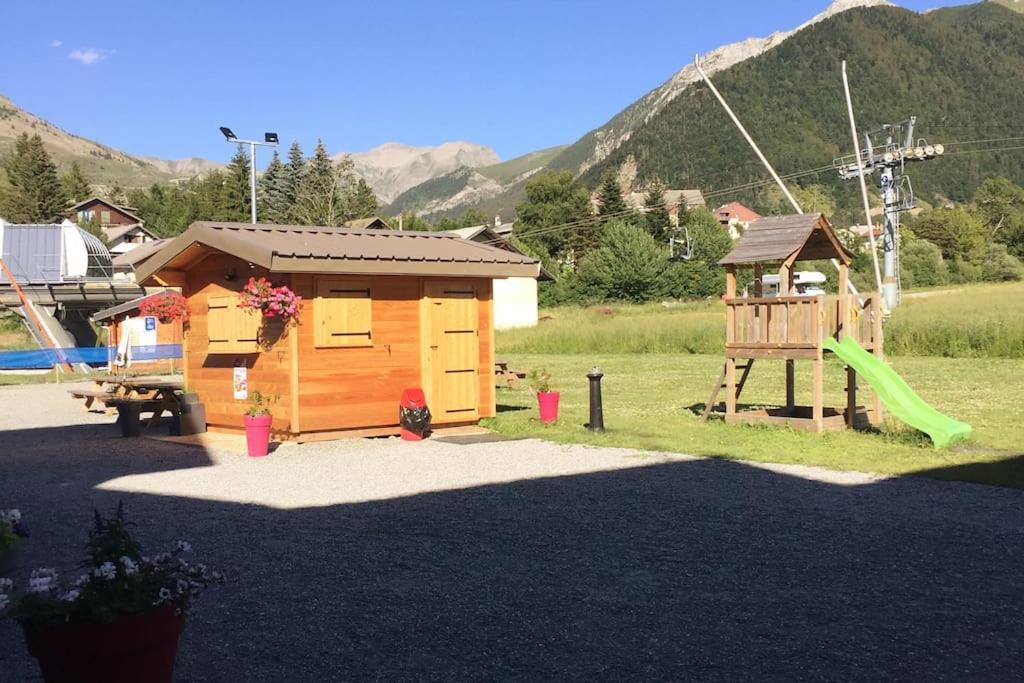 Appart Tres Ensoleille 5-6 Pers Au Pied Des Pistes Ancelle Exterior foto