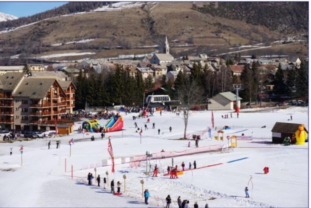 Appart Tres Ensoleille 5-6 Pers Au Pied Des Pistes Ancelle Exterior foto